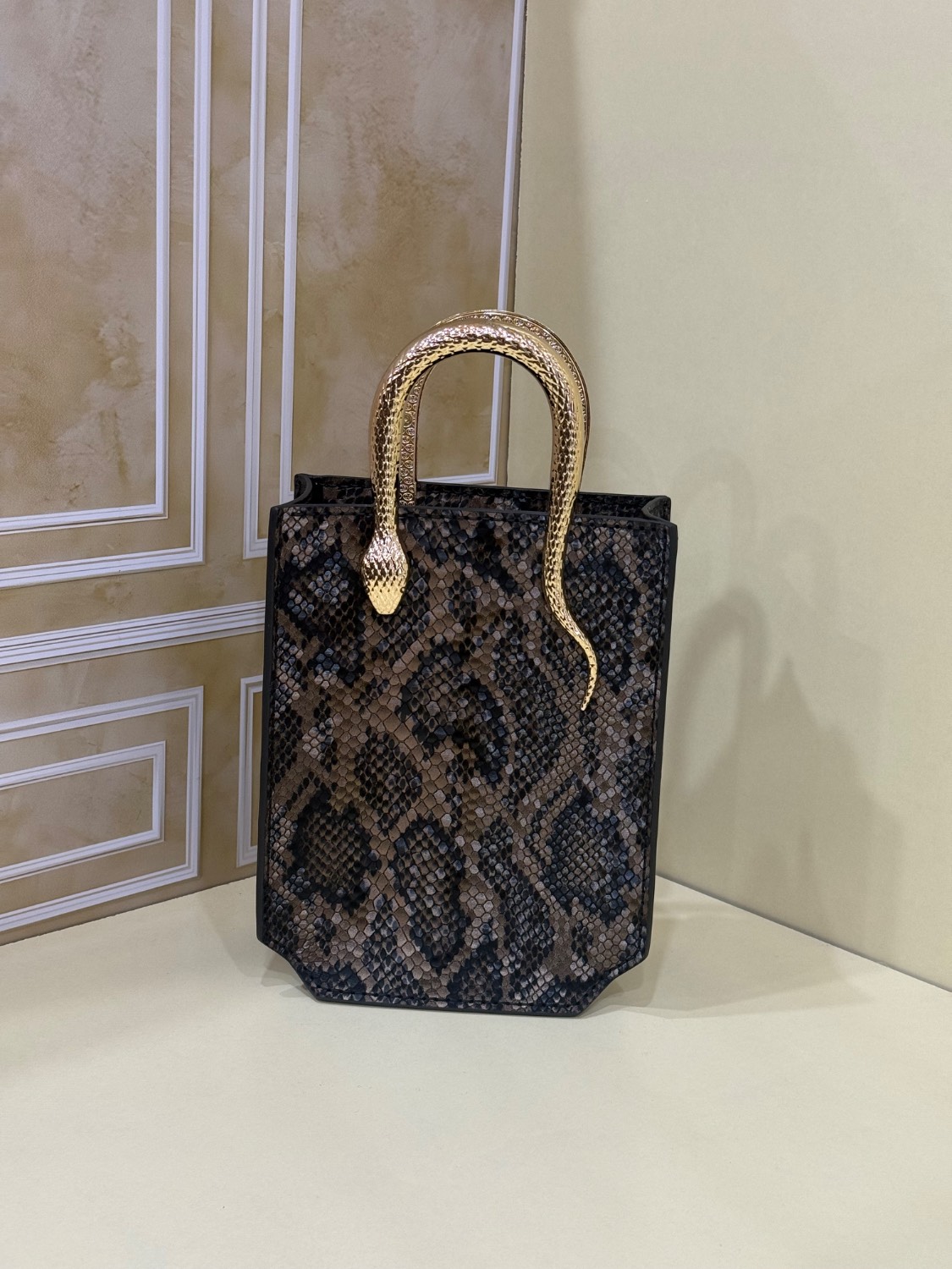 کیف زنانه snake چرم طبیعی