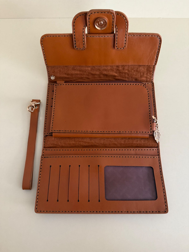کیف دستی زنانه پاپیونی چرم طبیعی