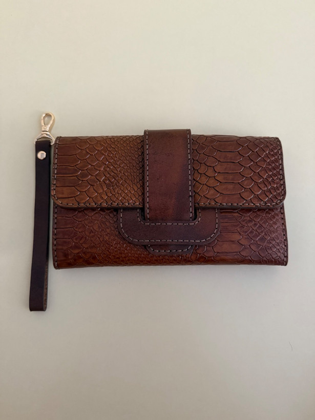 کیف دستی زنانه پاپیونی چرم طبیعی